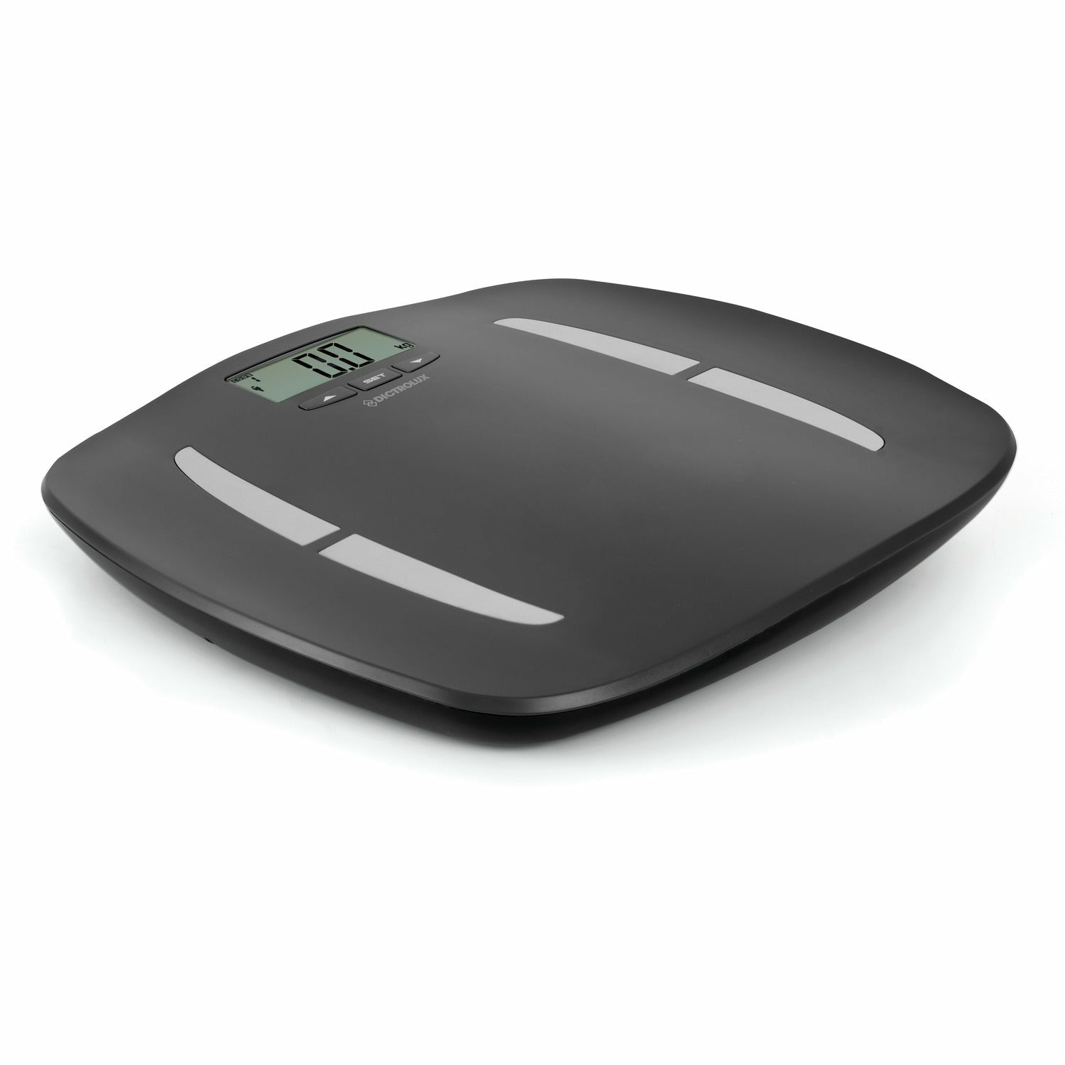 DICTROLUX - Bilancia Pesapersone Elettronica 180 kg con Calcolo Composizione Corporea